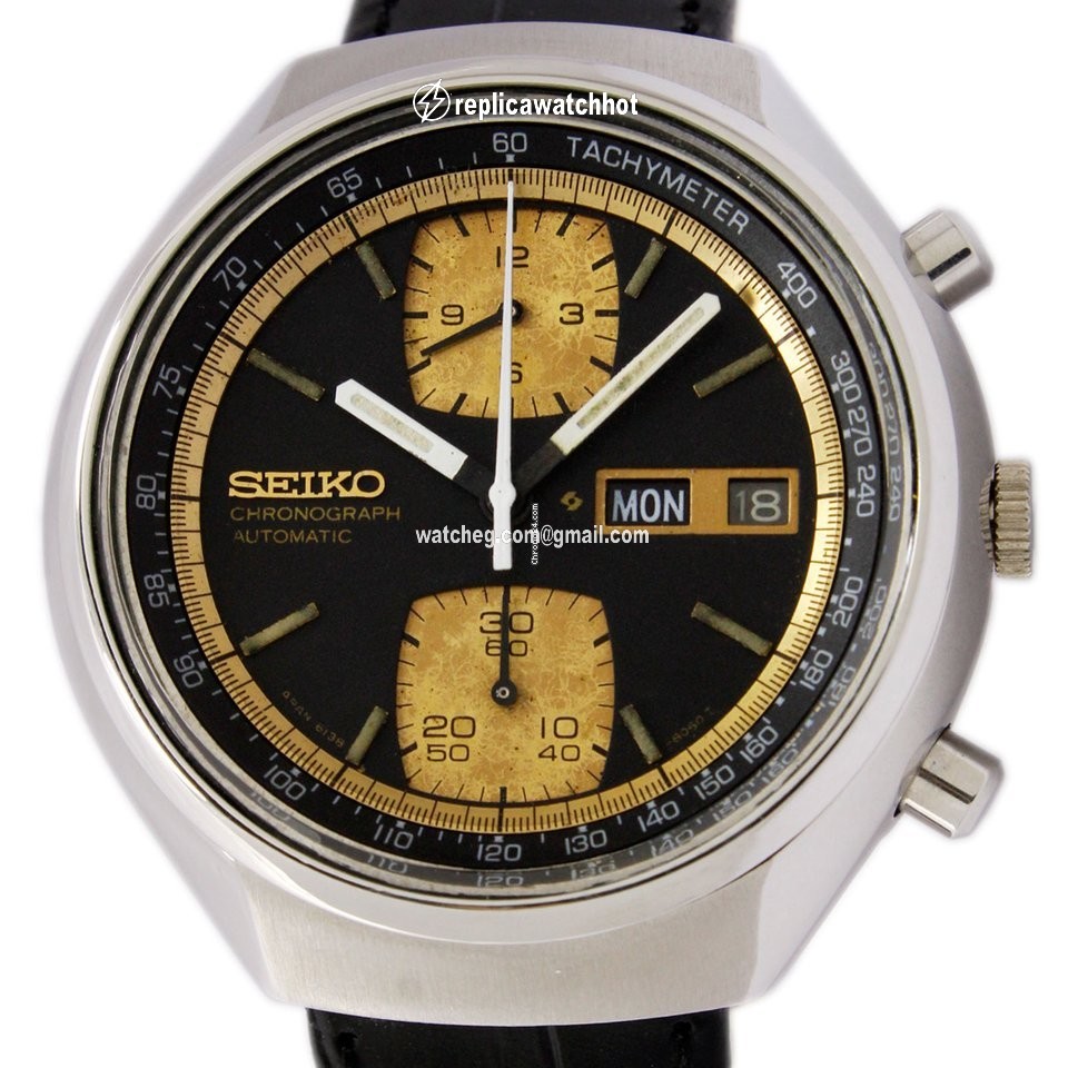 Seiko Mens watch Unisex Automatic Steel 6138-8030