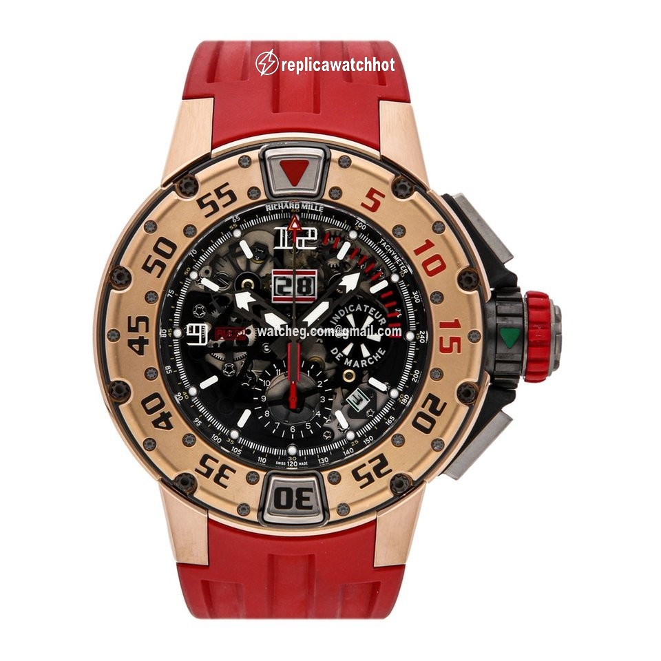 Richard Mille RM 032 Mens watch Unisex Automatic Rose gold RM 032 RG