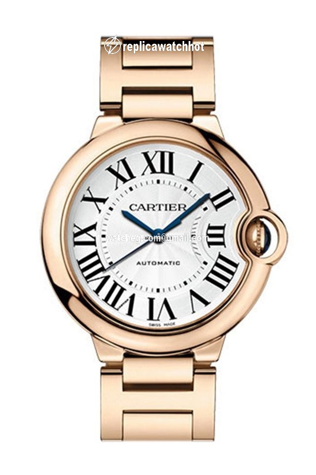 Cartier Ballon Bleu 36mm Womens watch Automatic Rose gold WGBB0008