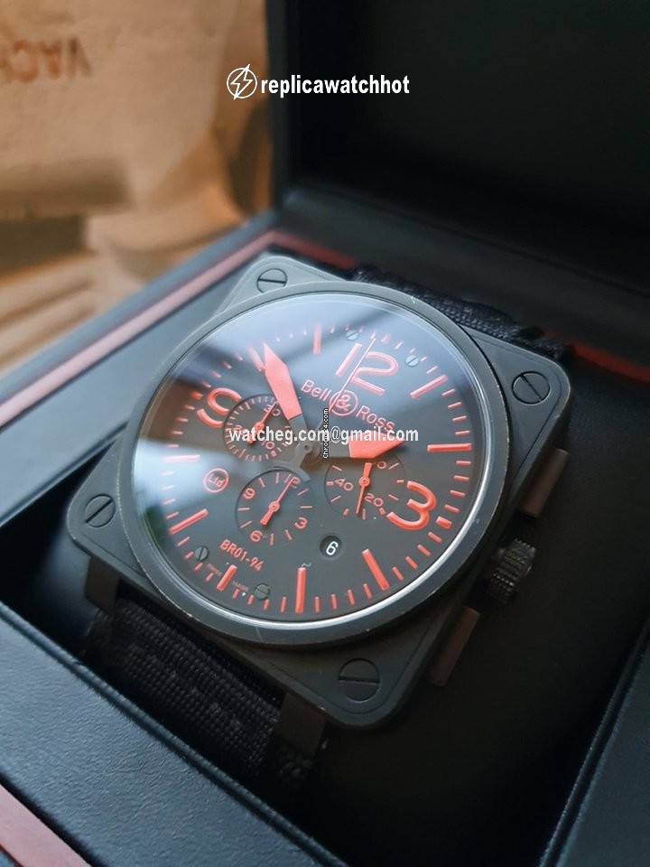 Bell & Ross BR 01-94 Chronographe Automatic Steel BR 01-94-S