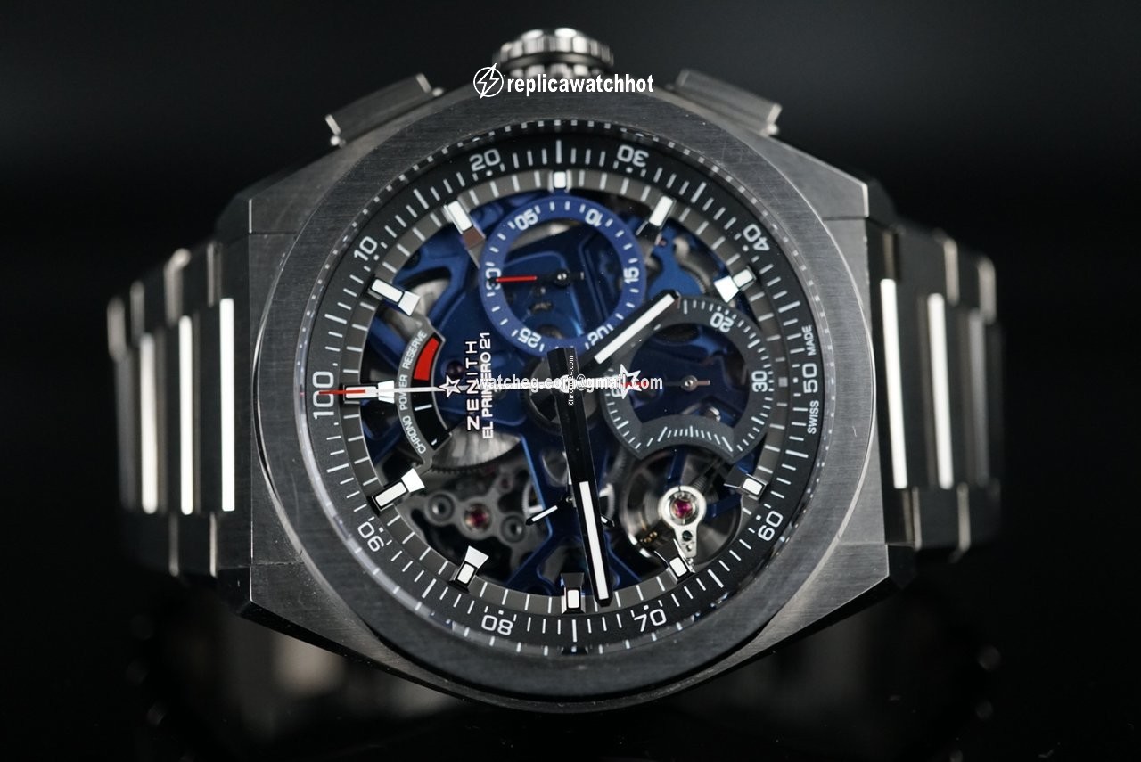 Zenith Defy El Primero Mens watch Unisex Automatic Titanium 95.9002.9004 78.M9000