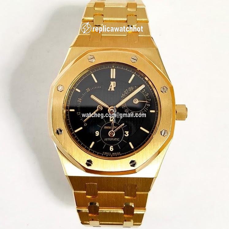 Audemars Piguet Royal Oak Dual Time Mens watch Unisex Automatic Yellow gold 25730BA.OO.0789BA.01