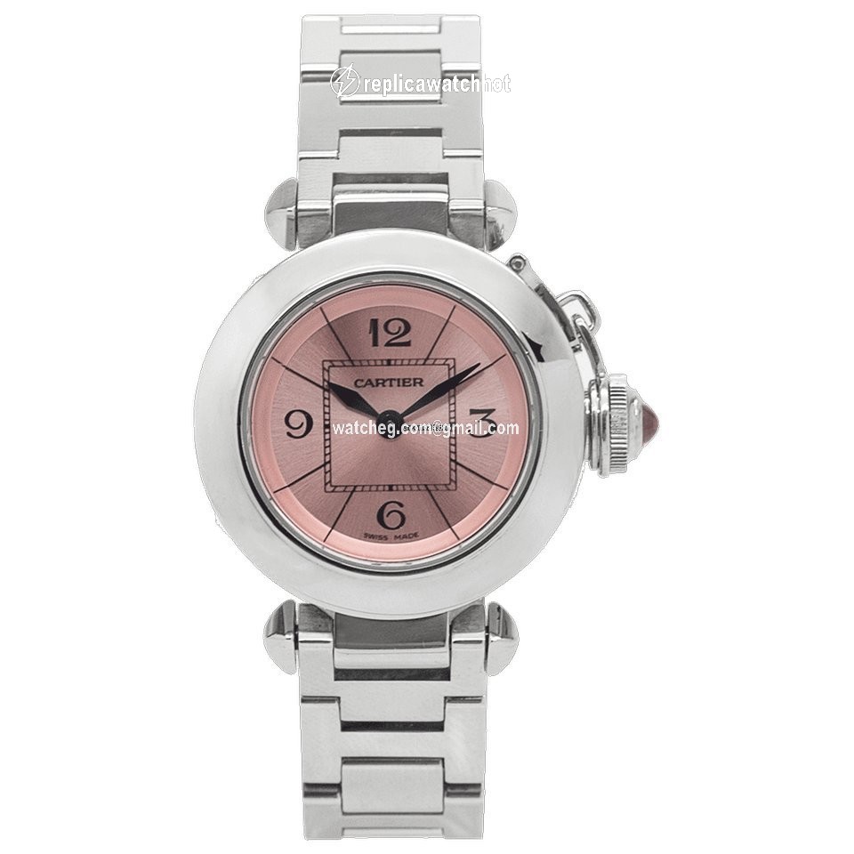Cartier Pasha Womens watch Quartz Steel 2973