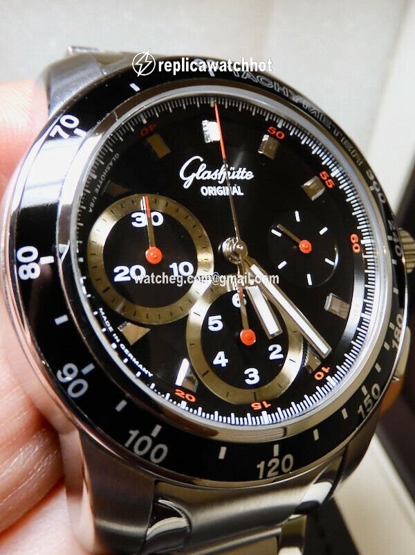 Glashtte Original Sport Evolution Chronograph Automatic Steel 39-31-43-03-14