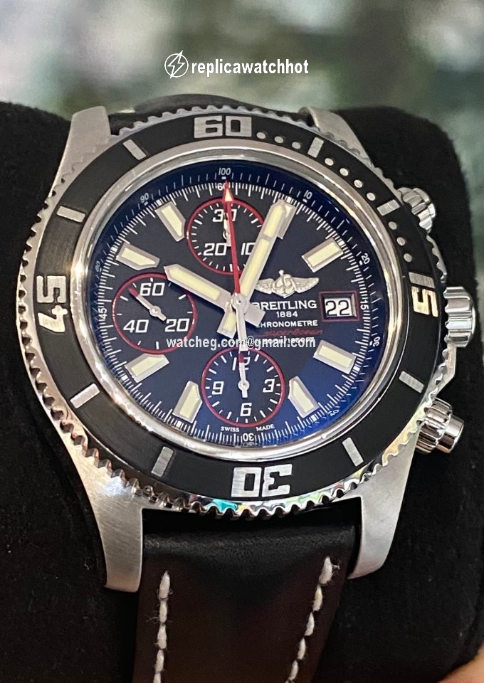 Breitling Superocean Chronograph II Mens watch Unisex Automatic Steel A1334102 BA81