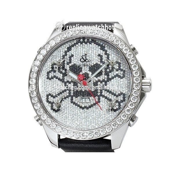 Jacob & Co. Quartz Steel SKULLD