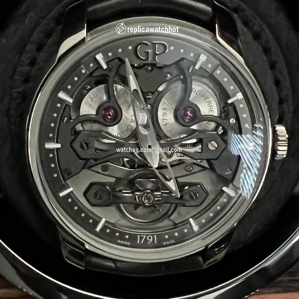 Girard Perregaux Bridges Mens watch Unisex Automatic Titanium 84000-21-001-BB6A