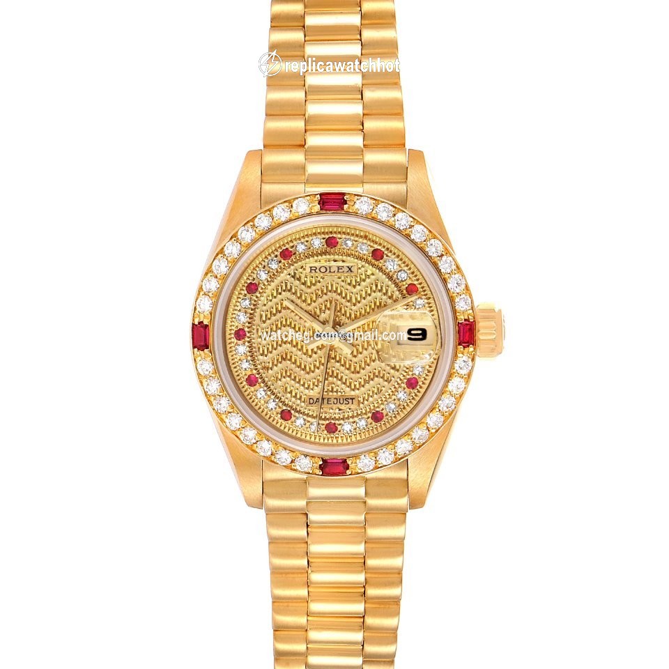 Rolex Lady-Datejust Womens watch Yellow gold Automatic 69068