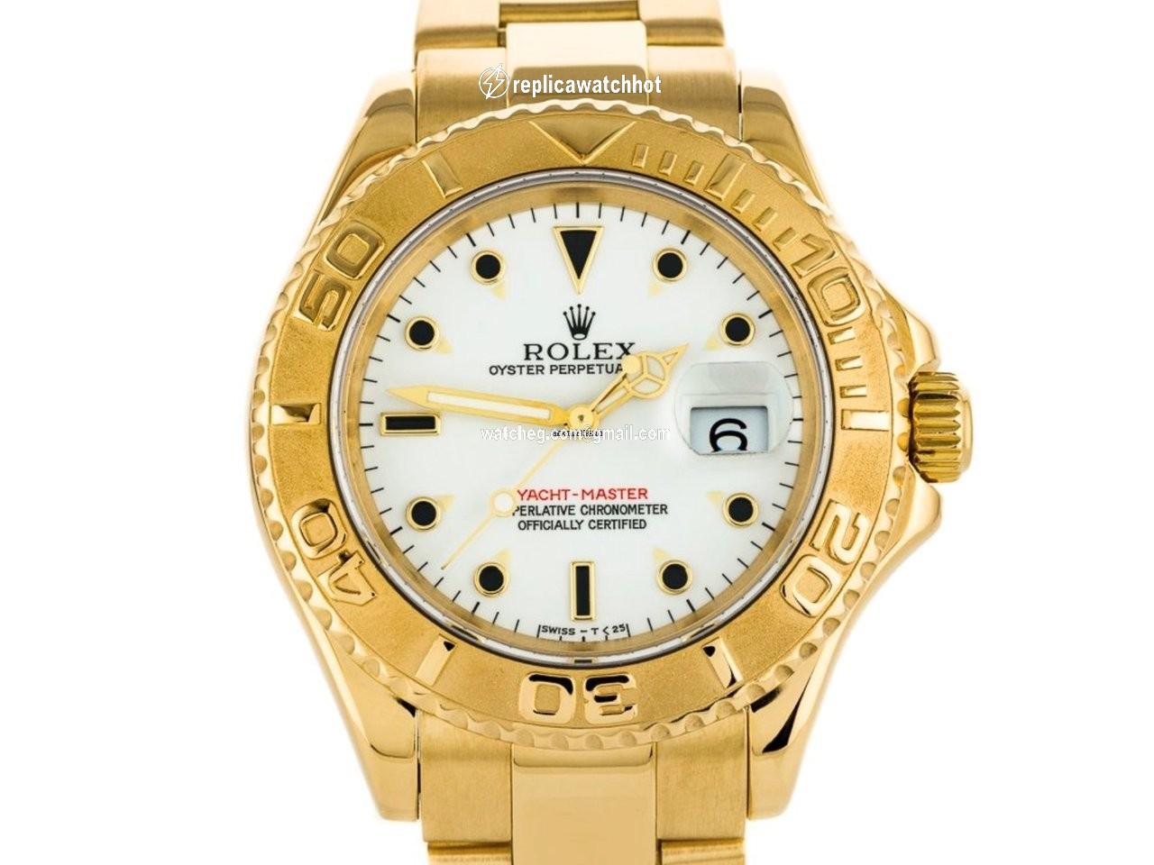 Rolex Yacht-Master 40 Mens watch Unisex Yellow gold Automatic 16628B