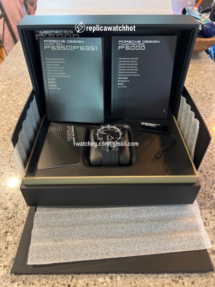 Porsche Design Flat Six Mens watch Unisex Automatic Steel 6350.43.04.1254