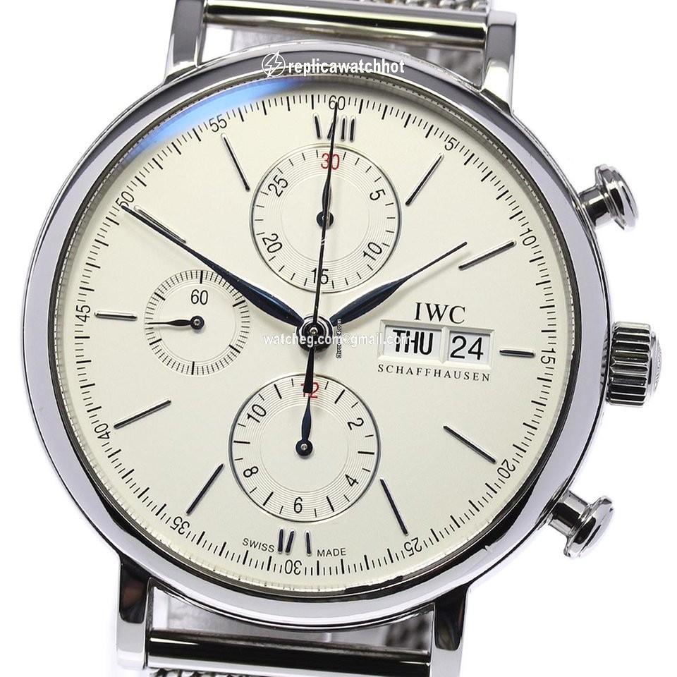 IWC Portofino Chronograph Mens watch Unisex Automatic Steel IW391005
