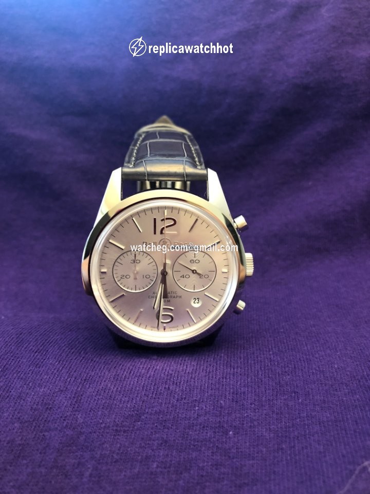 Bell & Ross Vintage Mens watch Unisex Automatic Steel BRG126-WH-ST SCR