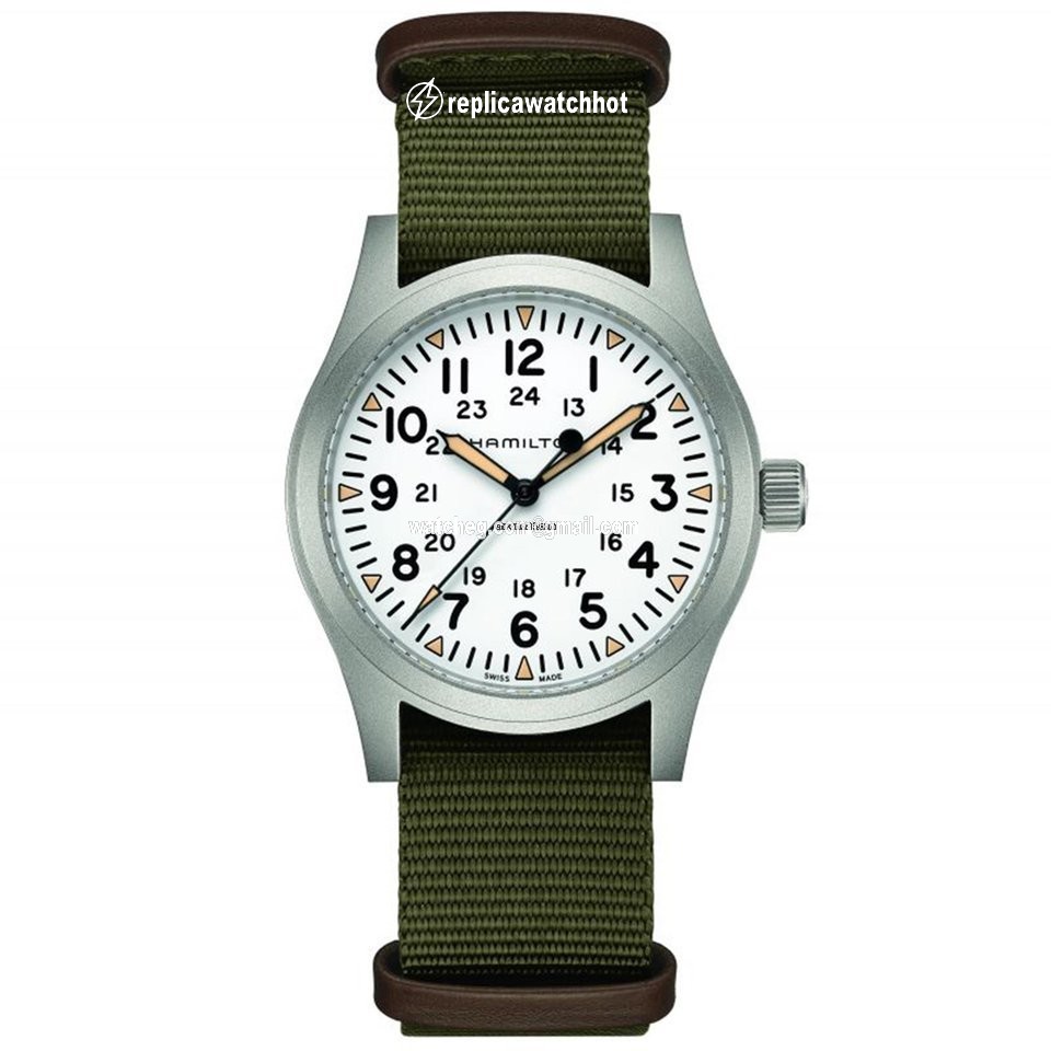 Hamilton Khaki Field Mens watch Unisex Manual winding Steel H69529913