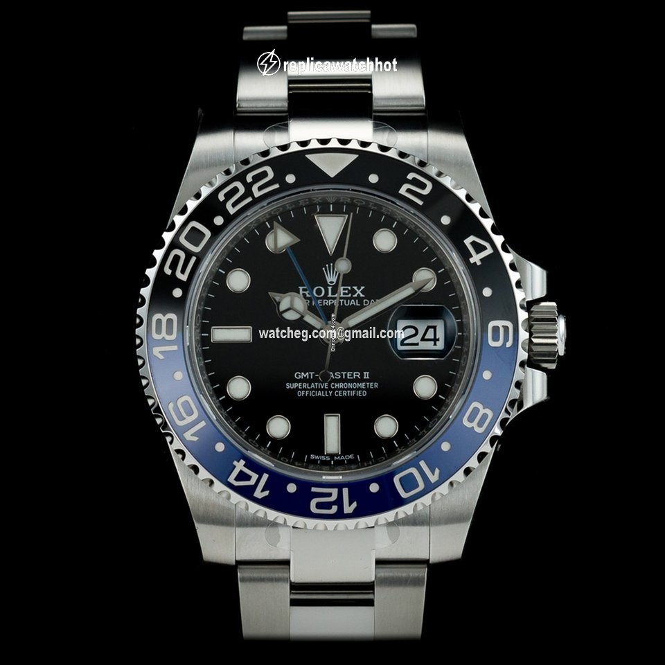 Rolex GMT-Master II Mens watch Unisex Steel Automatic 116710 BLNR