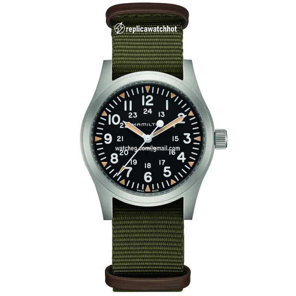 Hamilton Khaki Field Mens watch Unisex Manual winding Steel H69529933