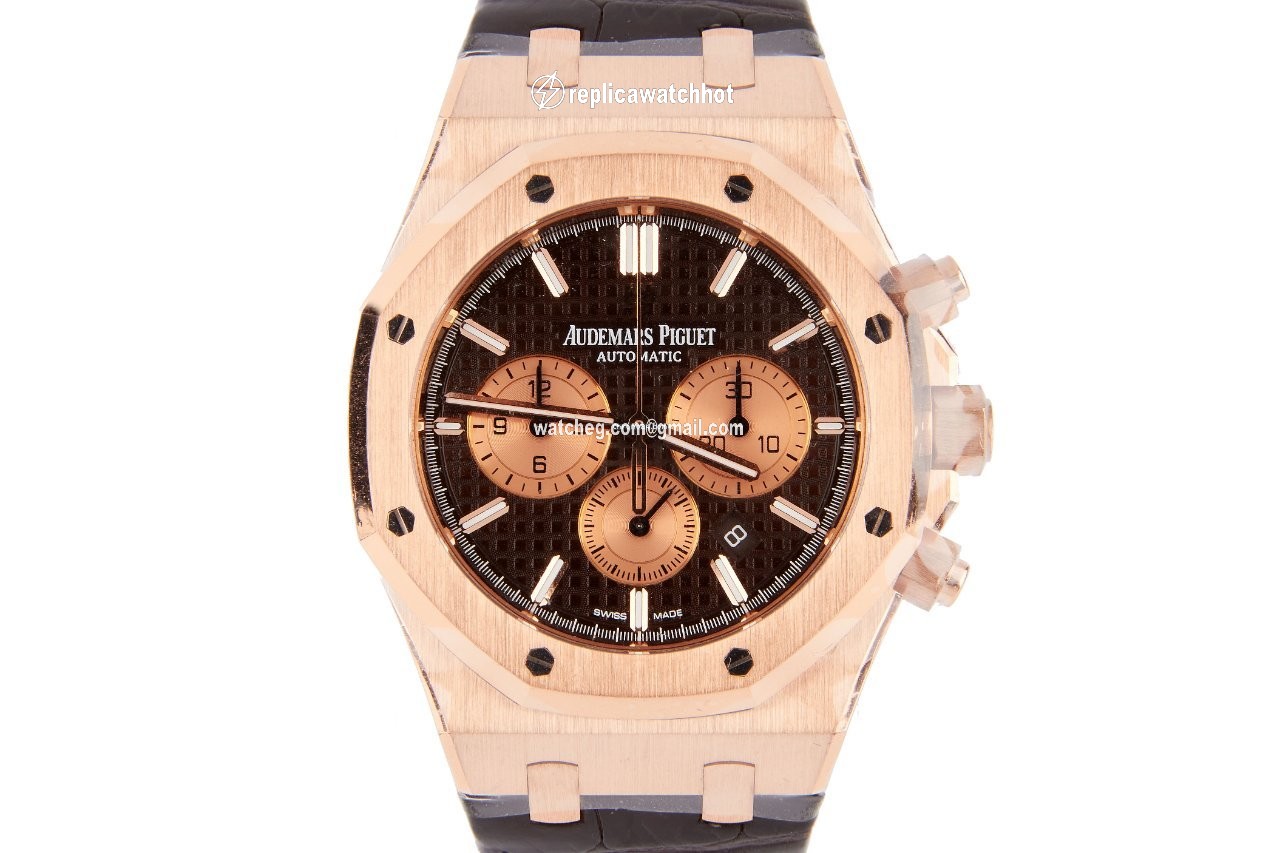 Audemars Piguet Royal Oak Chronograph Mens watch Unisex Automatic Rose gold 26331OR.OO.D821CR.01