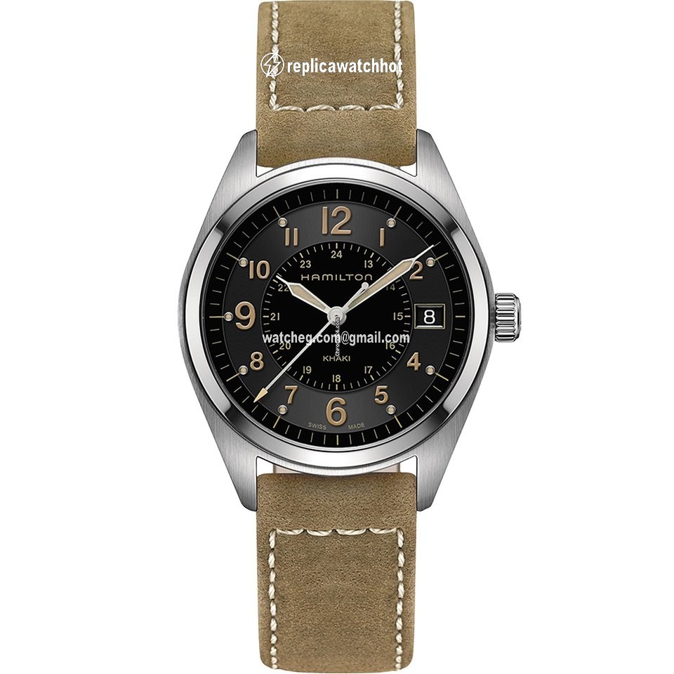Hamilton Khaki Field Mens watch Unisex Quartz Steel H68551833