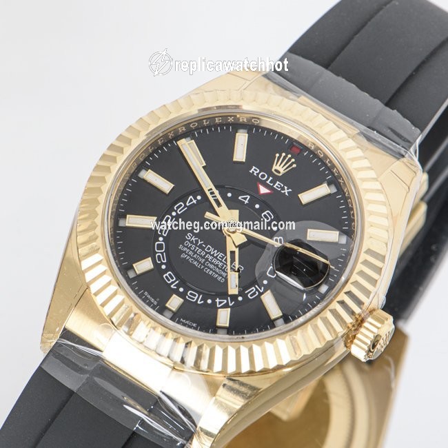 Rolex Sky-Dweller Mens watch Unisex Yellow gold Automatic 326238