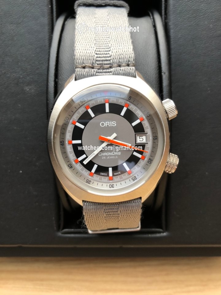 Oris Chronoris Mens watch Unisex Automatic Steel 01 733 7737 4053-07 5 19 43