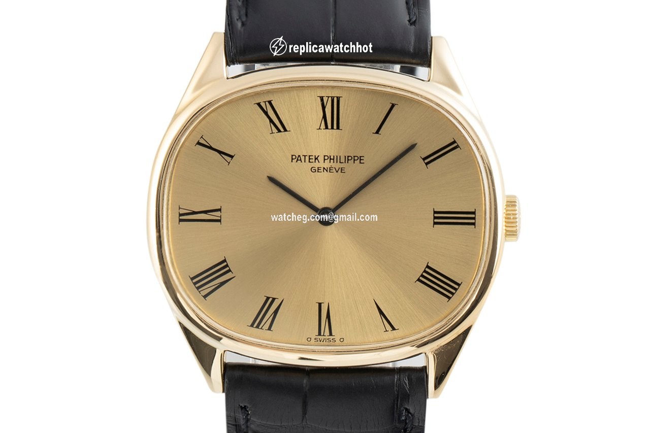 Patek Philippe Golden Ellipse Mens watch Unisex Manual winding Yellow gold 3845