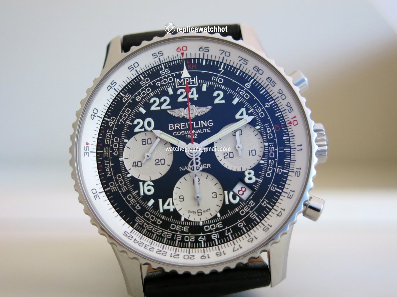 Breitling Navitimer Cosmonaute Mens watch Unisex Manual winding Steel AB021012.BB59.435X.A20BA.1