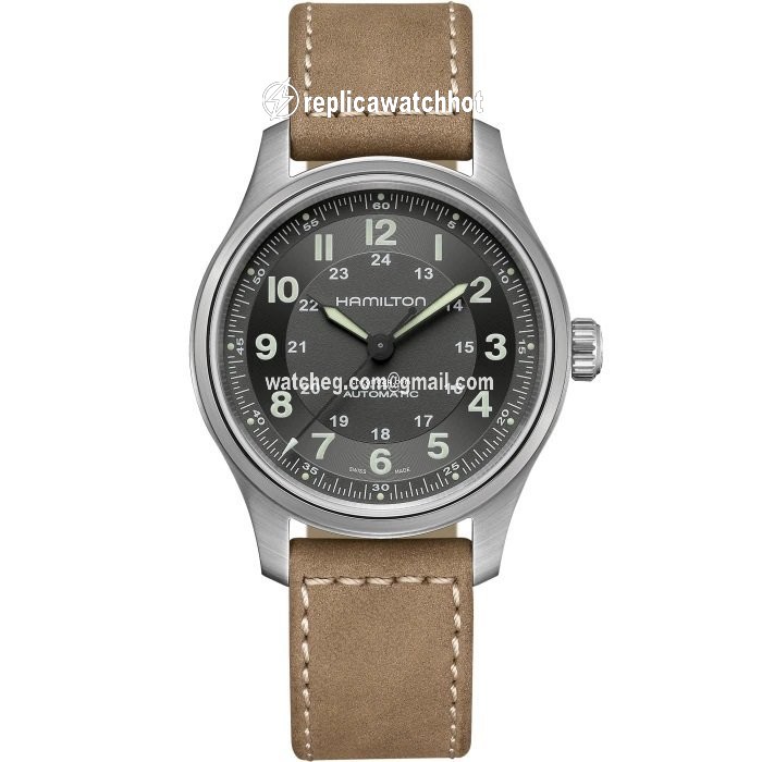 Hamilton Khaki Field Titanium Mens watch Unisex Automatic Titanium H70545550