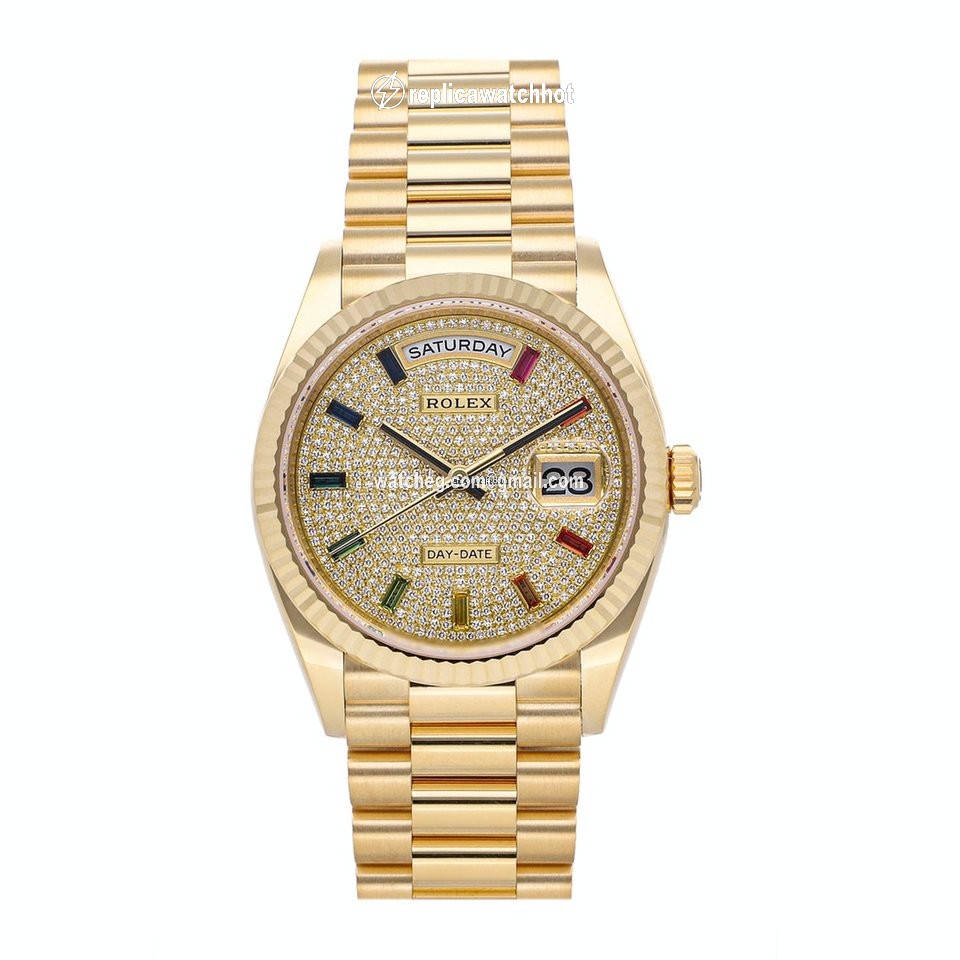 Rolex Day-Date 36 Mens watch Unisex Yellow gold Automatic 128238-0051
