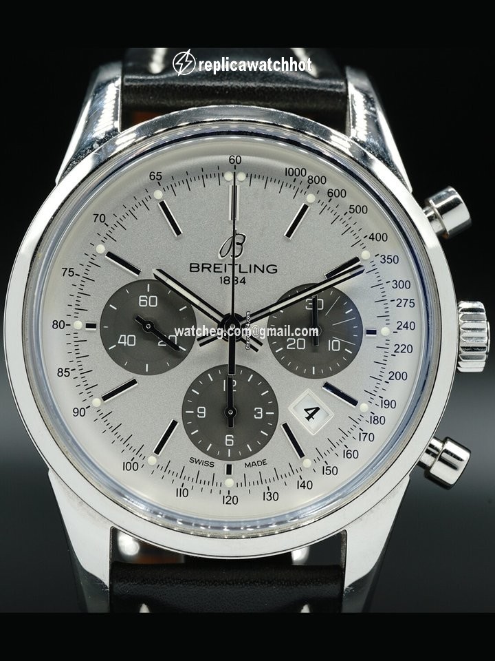 Breitling Transocean Chronograph Mens watch Unisex Automatic Steel AB015212 G724