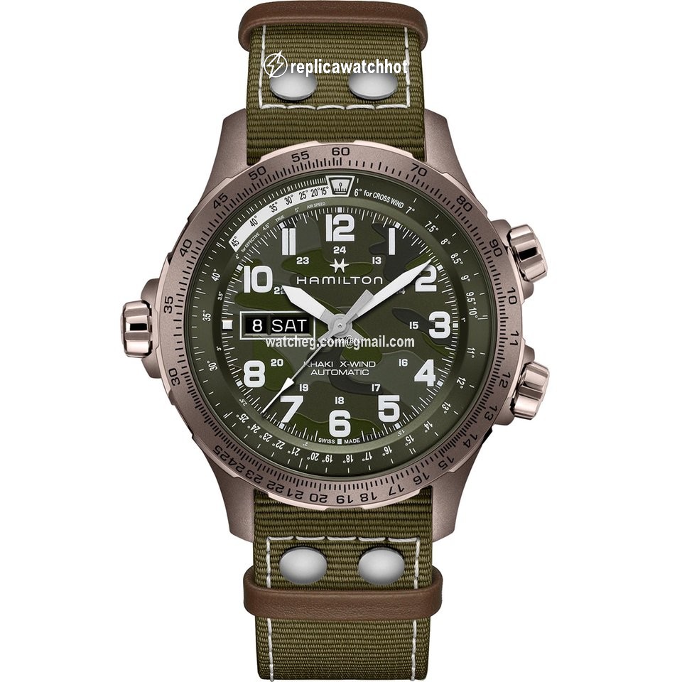 Hamilton Khaki X-Wind Mens watch Unisex Automatic Steel H77775960