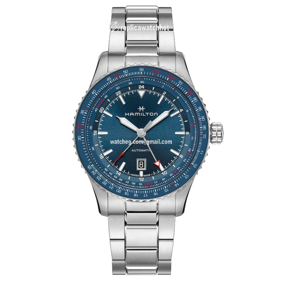 Hamilton Khaki Aviation Mens watch Unisex Automatic Steel H76715140