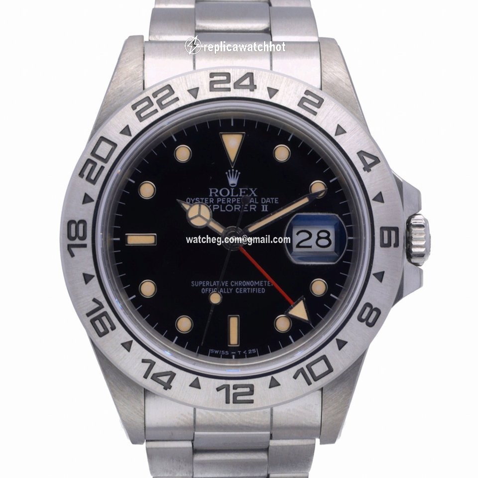 Rolex Explorer II Mens watch Unisex Steel Automatic 16550