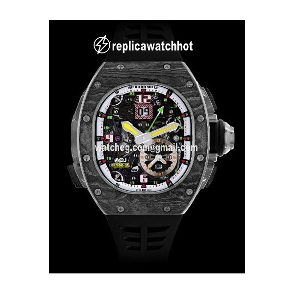 Richard Mille Mens watch Unisex Automatic Carbon RM62-01