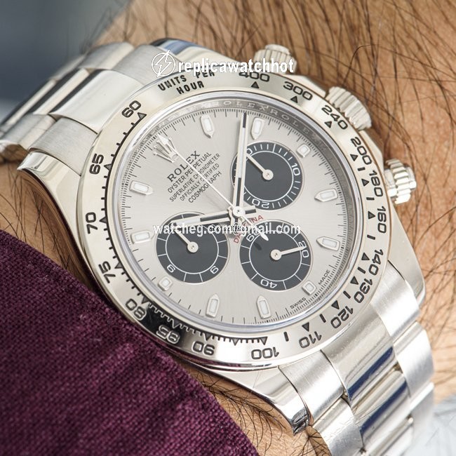 Rolex Daytona Mens watch Unisex White gold Automatic 116509
