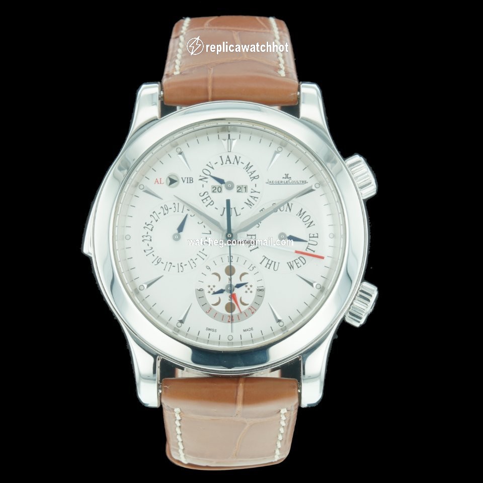 Jaeger-LeCoultre Master Grand Reveil Mens watch Unisex Automatic Steel 163842A  149.8.95