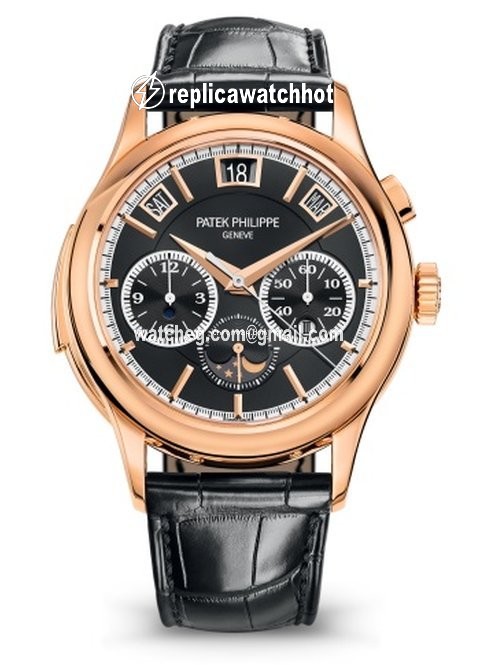Patek Philippe Perpetual Calendar Mens watch Unisex Automatic Rose gold 5208R-001