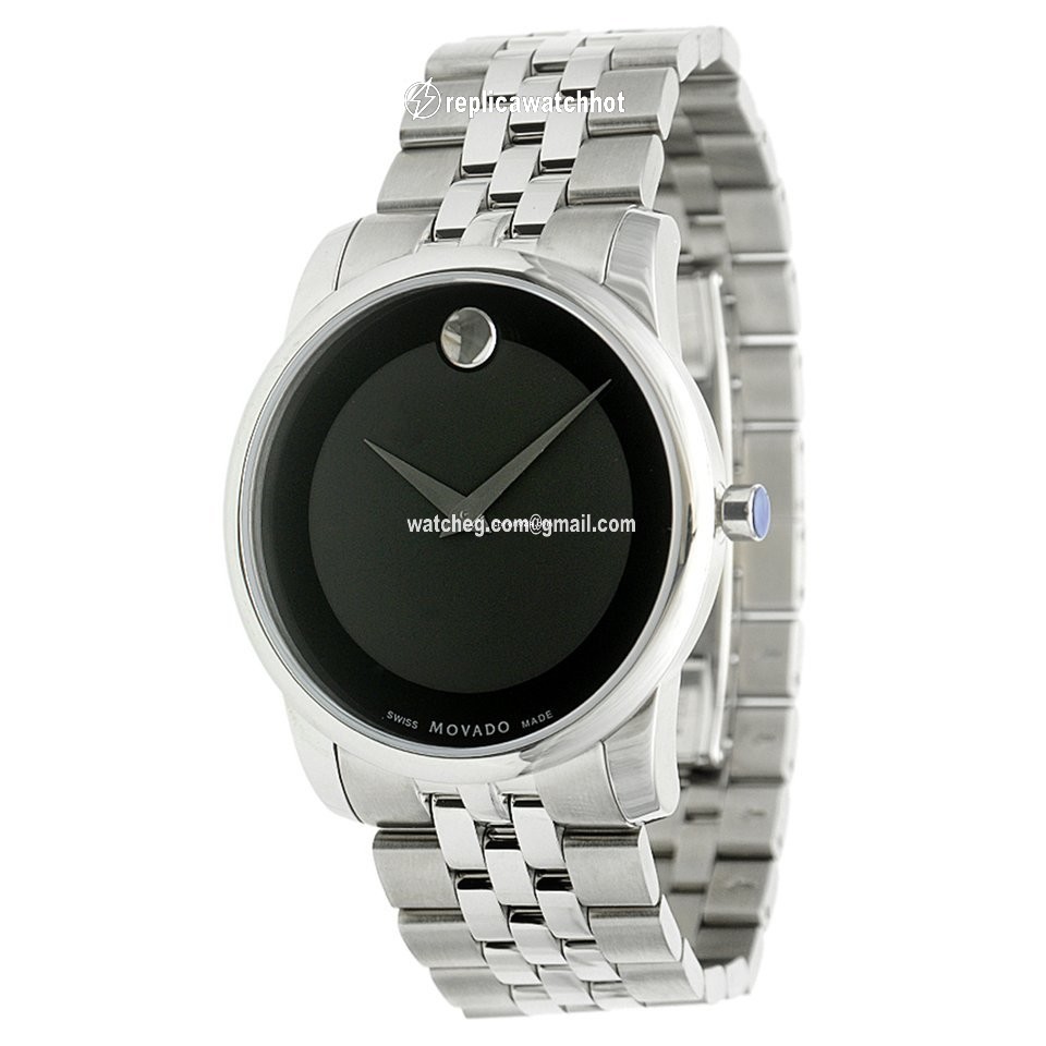 Movado Museum Mens watch Unisex Quartz Steel 0606504