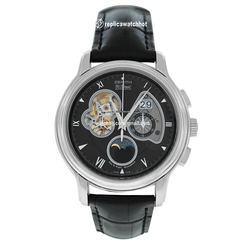 Zenith Mens watch Unisex Automatic Steel 1260 4047