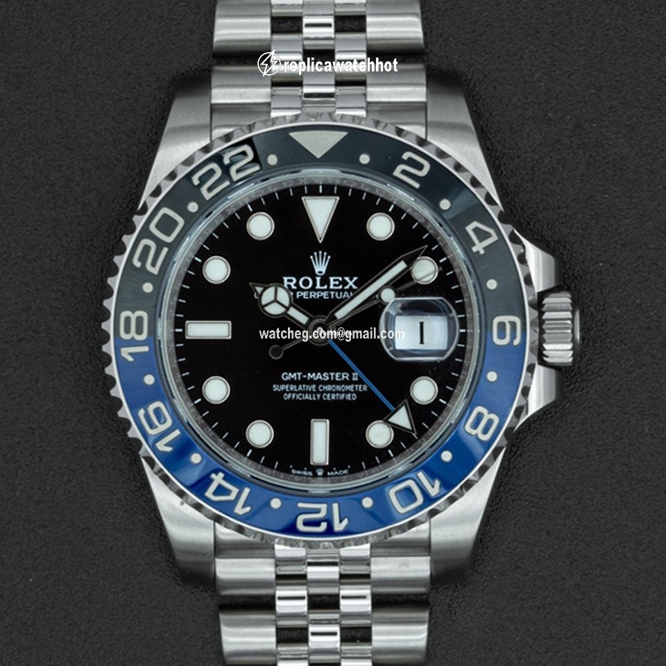 Rolex GMT-Master II Mens watch Unisex Steel Automatic M126710BLNR-0002