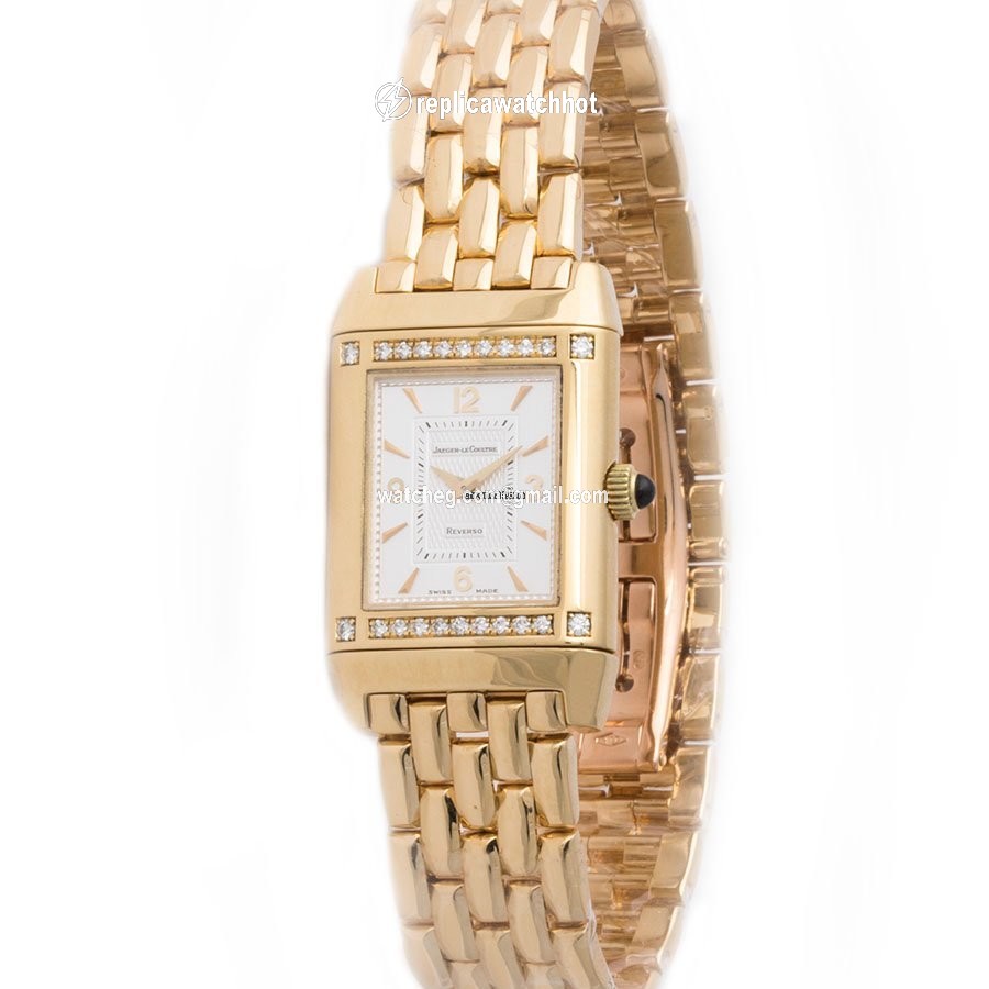 Jaeger-LeCoultre Reverso Duetto Mens watch Unisex Quartz Yellow gold 267.1.08