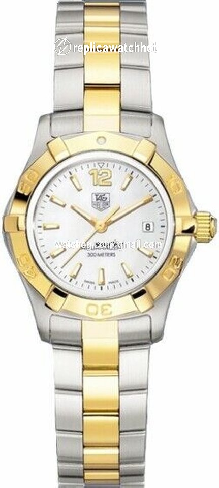 TAG Heuer Aquaracer Lady Quartz Gold Steel WAF1424.BB0814