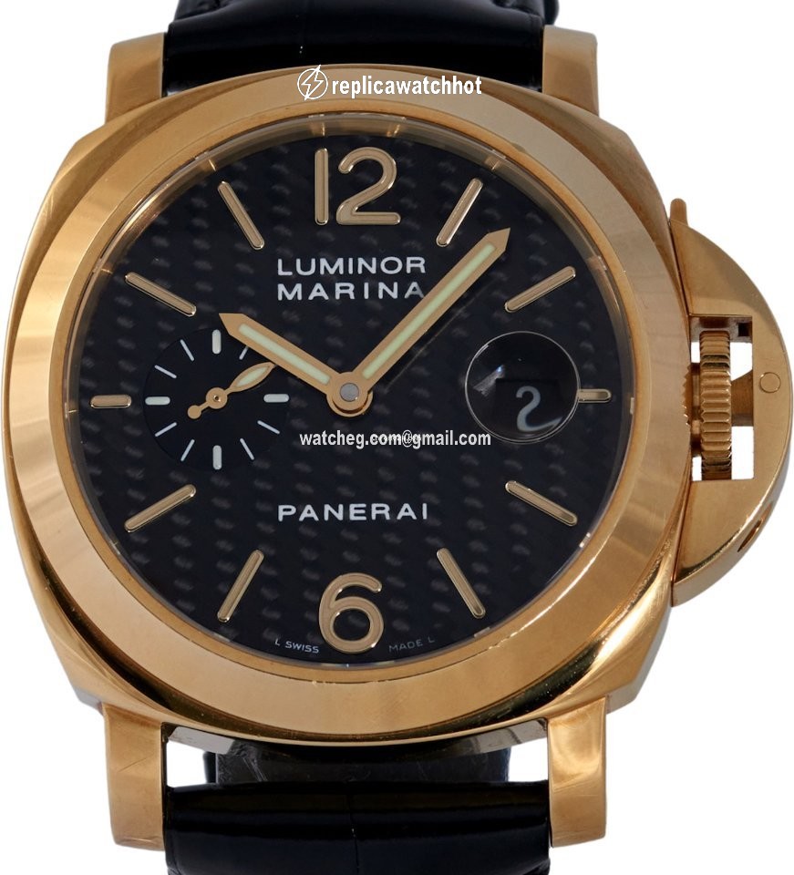 Panerai Luminor Marina Automatic Mens watch Unisex Automatic Yellow gold PAM 00140