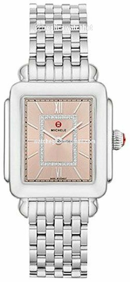 Michele Deco Quartz Steel MWW06X000036