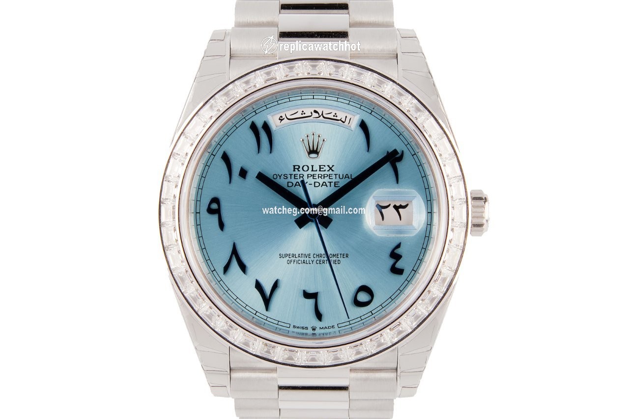 Rolex Day-Date 40 Mens watch Unisex Platinum Automatic 228396TBR