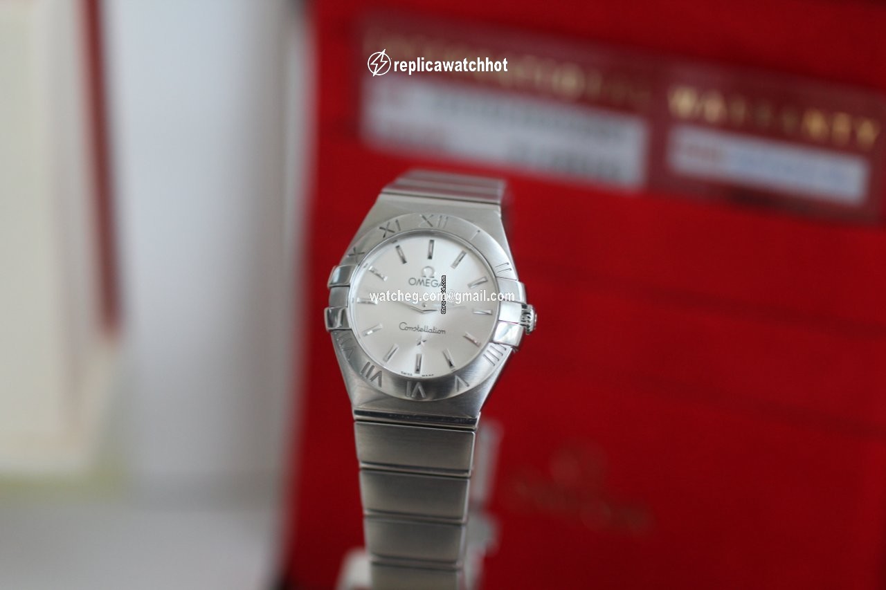 Omega Constellation Quartz Womens watch Quartz Steel 123.10.24.60.02.001