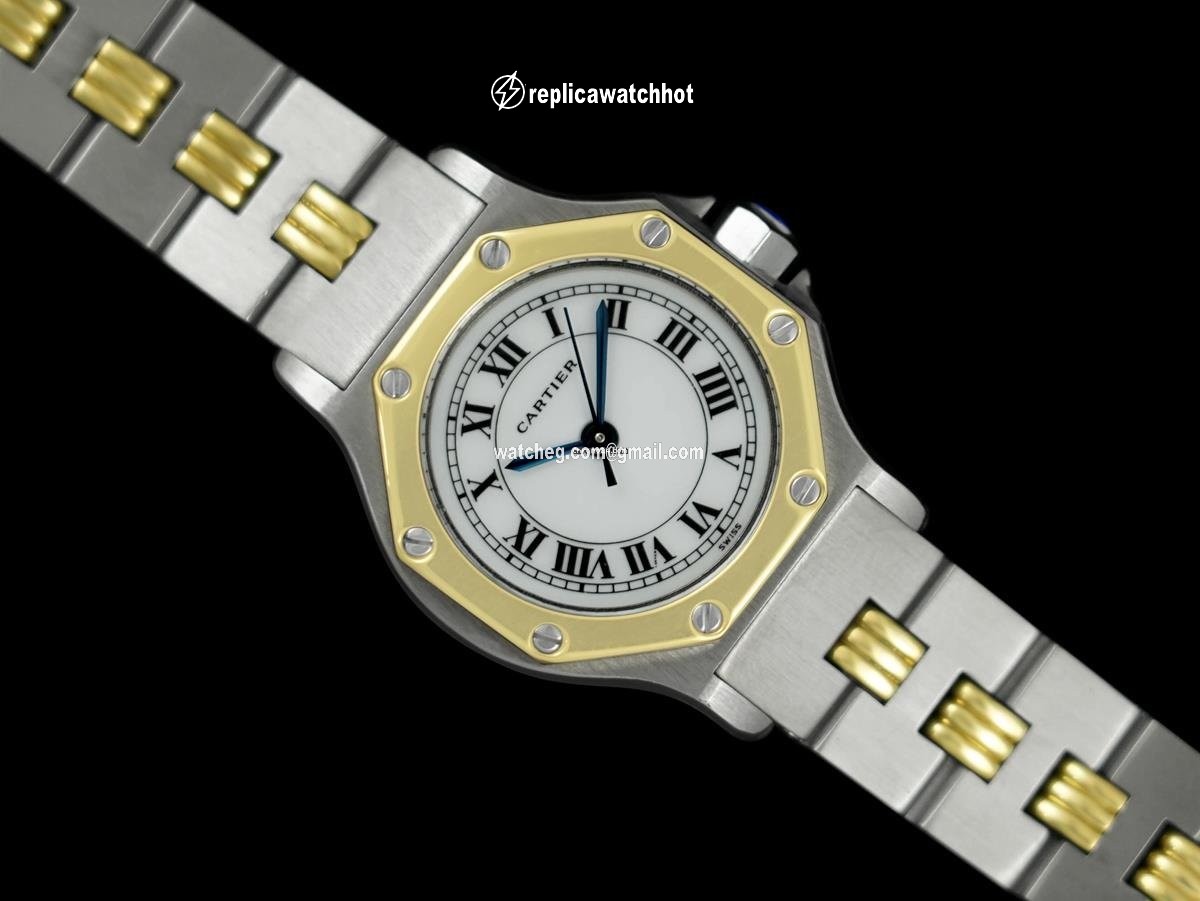 Cartier Womens watch Automatic Gold Steel 8482ST