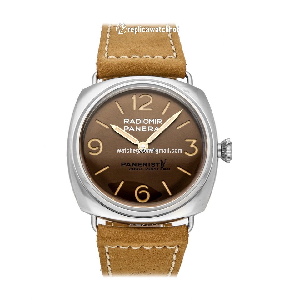 Panerai Mens watch Unisex Manual winding Steel PAM02020