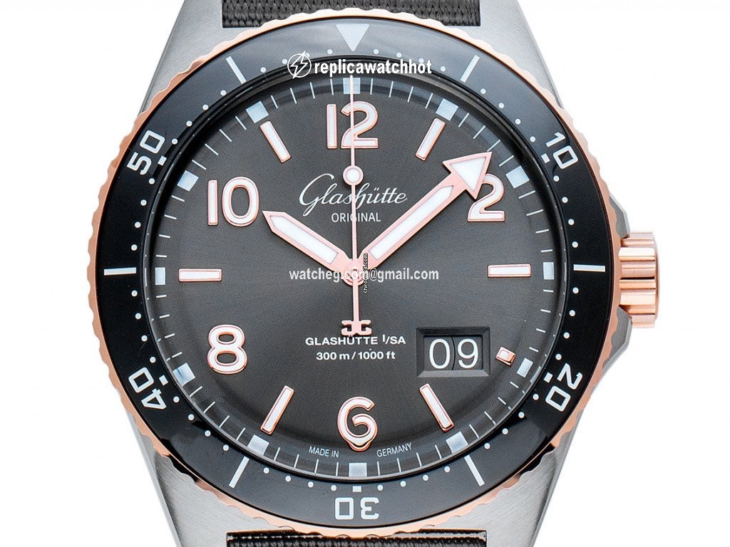 Glashtte Original Mens watch Unisex Automatic Gold Steel 1-36-13-04-91-08