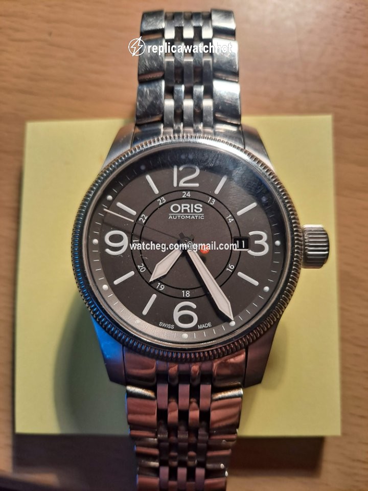 Oris Big Crown Mens watch Unisex Automatic Steel 01 733 7629 4063-Set LS