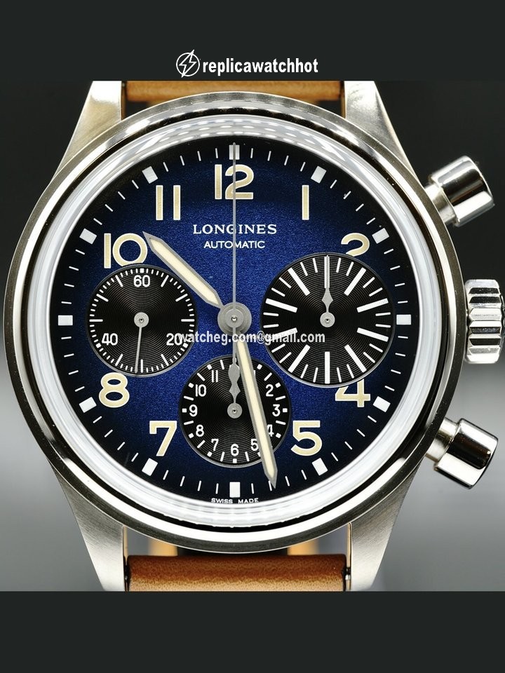Longines Avigation Mens watch Unisex Automatic Titanium L2.816.19.32