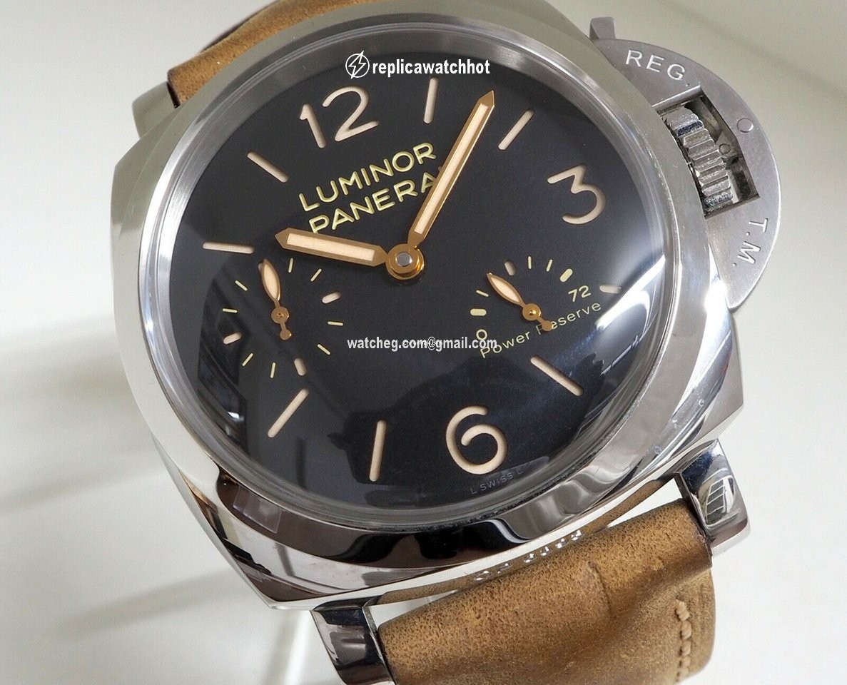 Panerai Luminor 1950 3 Days Power Reserve Steel 47 PAM 423